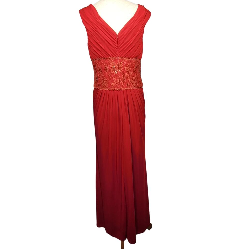 Red Cameron Blake Maxi Dress Size 12 New with Tags - Picture 2 of 6